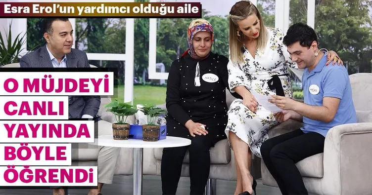 Esra Erol’dan canlı yayında bebek müjdesi