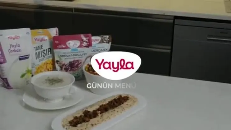 Yayla'dan Günün Menüsü: Yayla Çorbası, Yeşil Mercimek, Meksika Fasulyesi