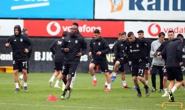 Beşiktaş, Galatasaray maçı taktiğini çalıştı