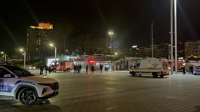 Taksim Metro İstasyonu Yangın