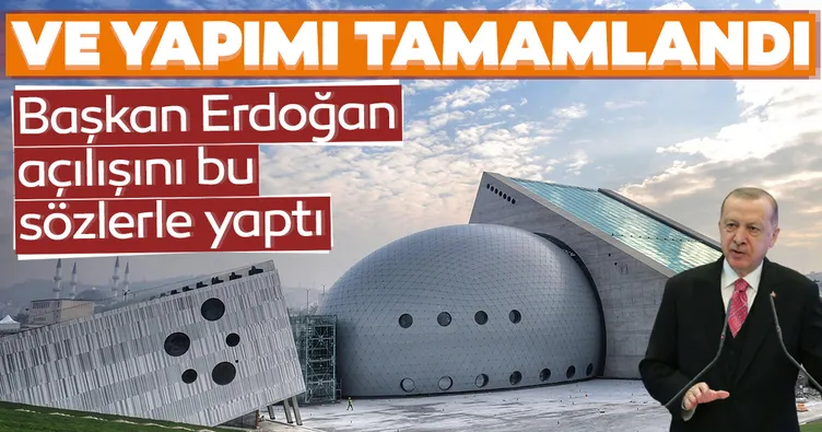 SON DAKİKA HABERLERİ - Başkan Erdoğan CSO konser salonu açılışını gerçekleştirdi!