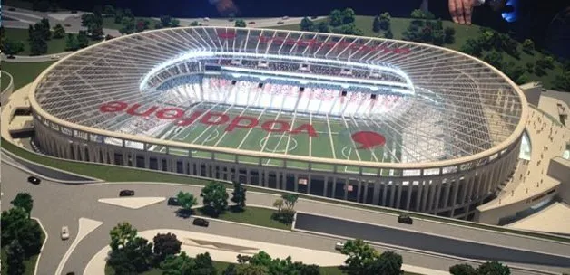 Beşiktaş’ın yeni stadı  Vodafone Arena’nın tanıtımı yapıldı