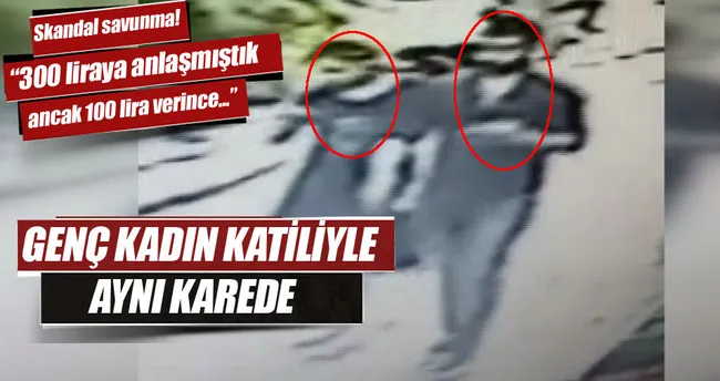 Faslı kadın katili ile birlikte kamerada