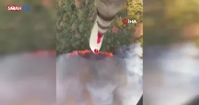 Kepsut’ta orman yangını başladı | Video