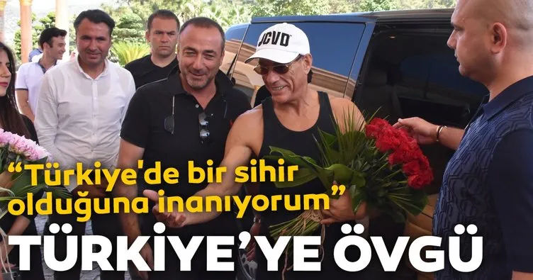 Jean Claude Van Damme: Türkiye’de bir sihir olduğuna inanıyorum