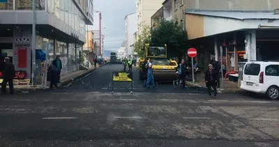 Ardahan ‘da Pazar Yoluna sıcak asfalt çalışması yapıldı #ardahan