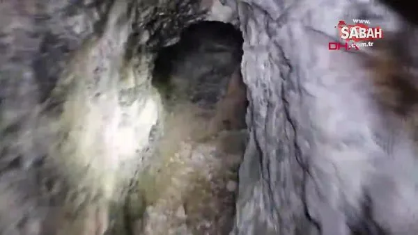 'Pençe' operasyonlarında PKK'lıların kullandığı 14 odalı mağara tespit edildi