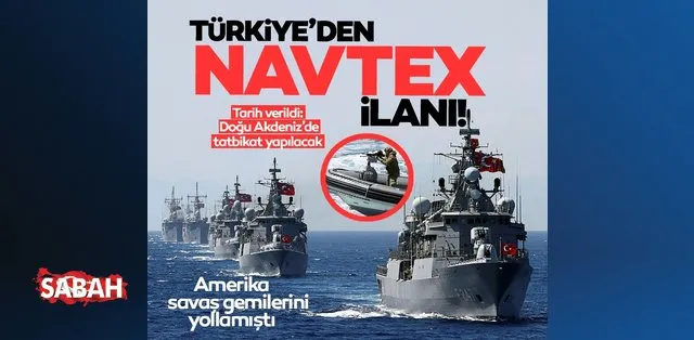 ABD savaş gemisi göndermişti: Türk Deniz Kuvvetleri Doğu Akdeniz’de tatbikat yapacağını açıkladı! ABD savaş gemisi göndermişti: Türk Deniz Kuvvetleri Doğu Akdeniz’de tatbikat yapacağını açıkladı!