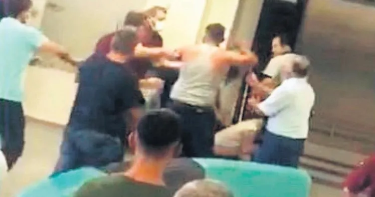 Hastane çalışanlarına şiddete 5 tutuklama