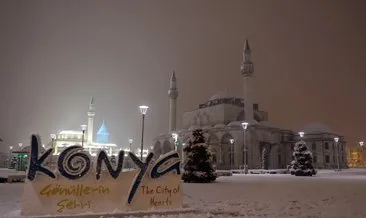 Konya’da eğitime kar engeli