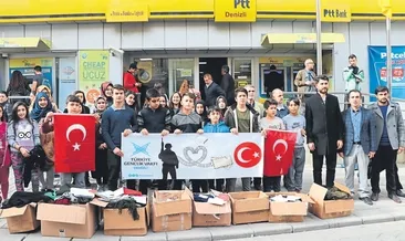 Asker abilerine gönülden destek