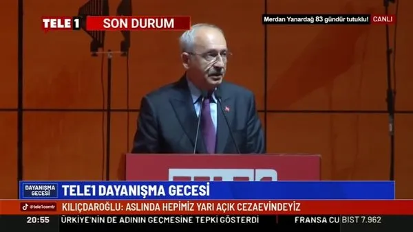 Kemal Kılıçdaroğlu'ndan Merdan Yanardağ'a bir destek daha | Video