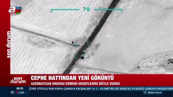 Son dakika haberi... Azerbaycan Ermenistan cephe hattından son görüntüleri paylaştı | Video