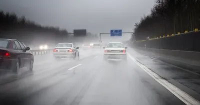 BMW arabası olanlar dikkat! Çoğu kişi bunu bilmiyor! Yağmurlu havada fren yapınca...