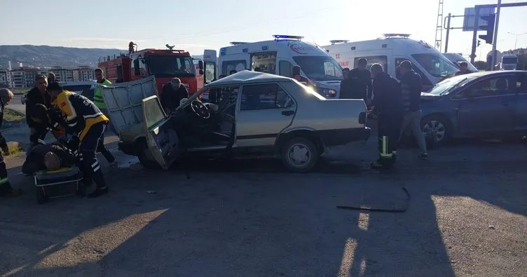 Elazığ’da zincirleme kaza: 1 ölü 3 yaralı