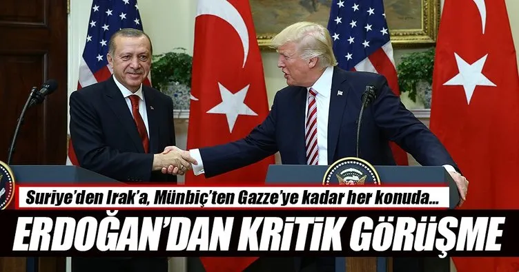 Cumhurbaşkanı Erdoğan, ABD BaşkanıTrump ile telefonda görüştü