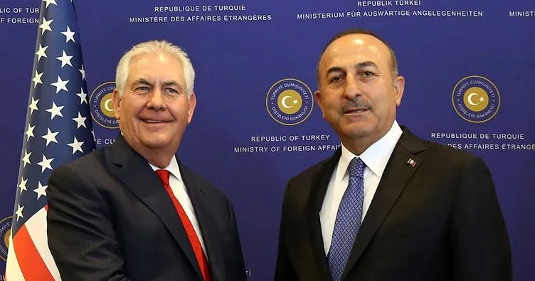 Bakan Çavuşoğlu, ABD’li mevkidaşı Tillerson ile görüştü