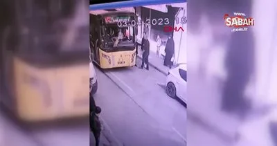 Başakşehir’de İETT şoförüne yumruklu saldırı kamerada | Video