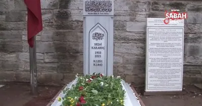 Usta edebiyatçı Sezai Karakoç vefatının 2. yılında kabri başında anıldı | Video