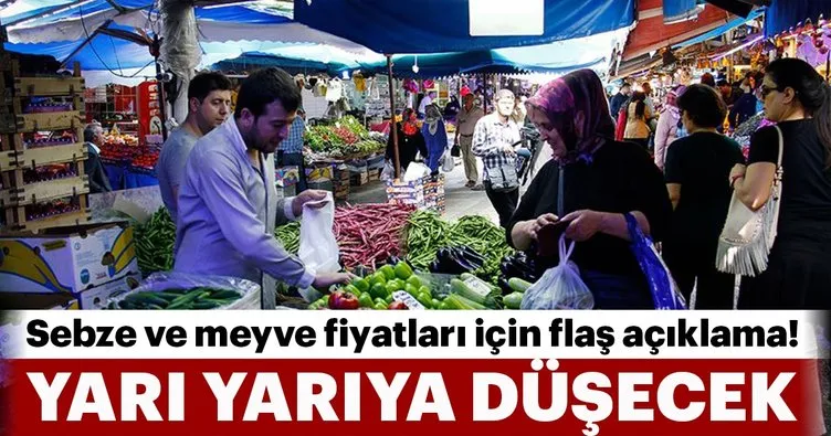 TÜSPAF Başkanı Ali Karaca: Sebze ve meyve fiyatları yarı yarıya düşecek