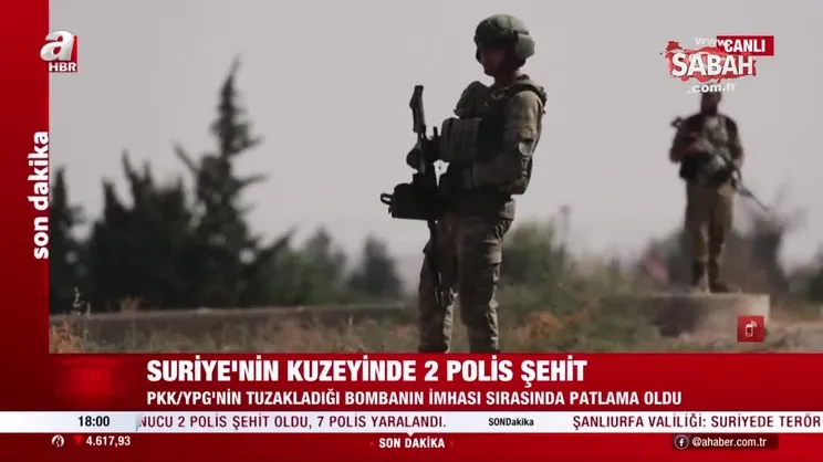 SON DAKİKA | Suriye'nin Tel Abyad kentinde patlama: 2 Türk polis ve 1 yerel polis şehit oldu | Video