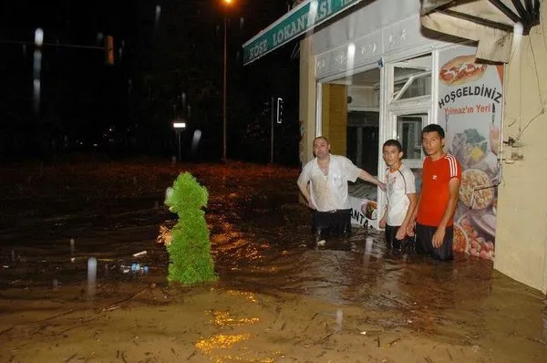 Giresun’da sel