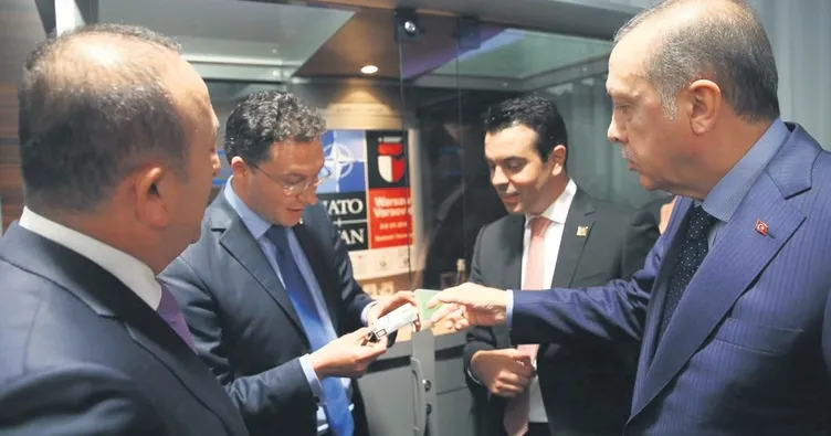 Erdoğan’dan ‘Yaşam için bir söz’ sergisi