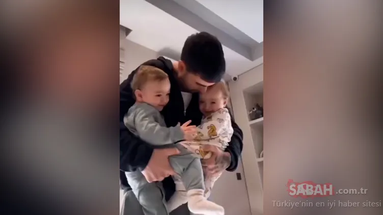 İdo Tatlıses’ten minik oğulları İbrahim Ayel ile Sinan Emir’le eğlenceli paylaşım! Öpmelere doyamadı!