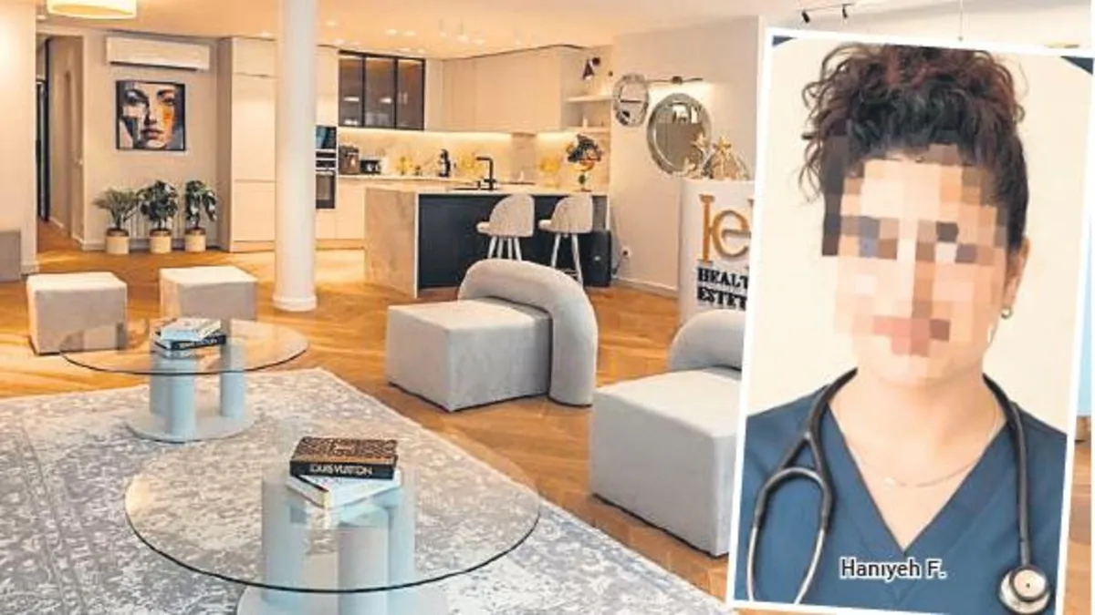 Estetik kliniğinde hastanelik oldu