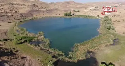 Aygır Gölü efsanesi gibi güzelliğiyle de dikkat çekiyor | Video