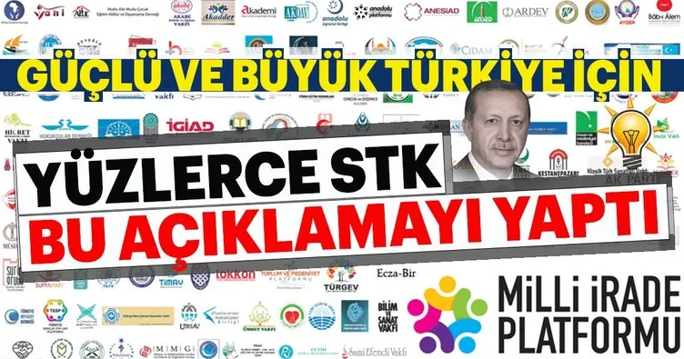 guclu ve buyuk turkiye icin devam