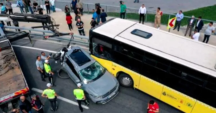 7 araca çarpıp 13 kişiyi yaralayan İETT otobüs şoförü: “Hızımı kesmek istedim fren ağırlaştı araç yavaşlamadı”