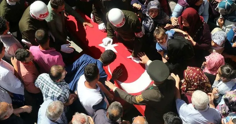 Şehidi 5 bin kişi uğurladı
