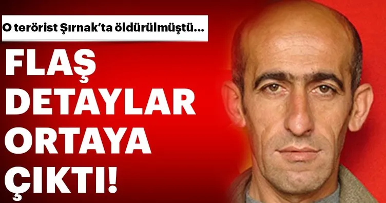 Son dakika: Şırnak'ta öldürülen PKK'lı terörist 26 yıldır örgütteymiş