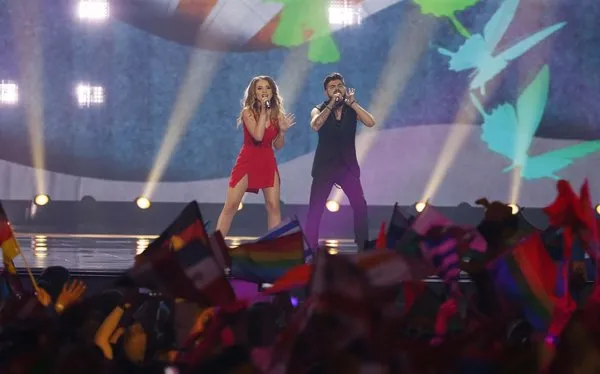 Eurovision 2017'den renkli kareler