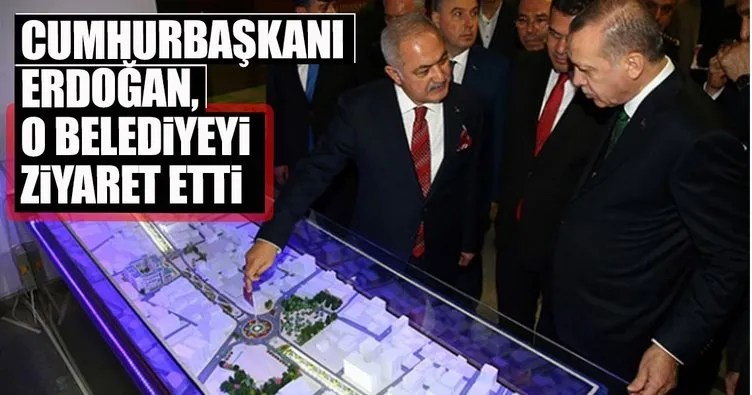 Cumhurbaşkanı Erdoğan, Osmaniye Belediyesi’ni ziyaret etti