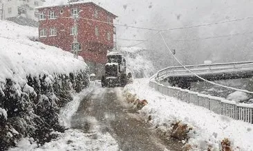 Karadeniz’de kar ulaşımı zorluyor #aydin