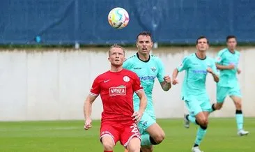 Antalyaspor, hazırlık maçında Paderborn’a yenildi