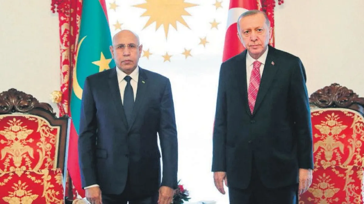Cumhurbaşkanı Erdoğan ve Moritanya Cumhurbaşkanı Muhammed Ould Şeyh El Ghazouani'nin telefon görüşmesi