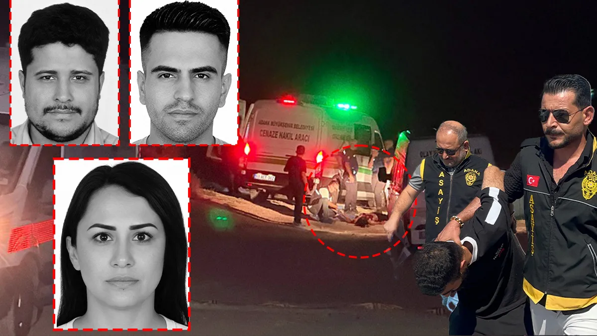 Adana'da erkek sevgilisini öldürdükten sonra görgü tanıklarını da öldüren şüpheli gözaltına alındı