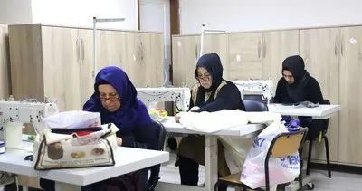 Karaköprü'de kadınlar hem öğreniyor hem üretiyor #sanliurfa