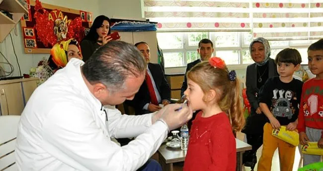 Minik Ogrencilere Dis Sagligi Anlatildi Akdeniz Haberleri