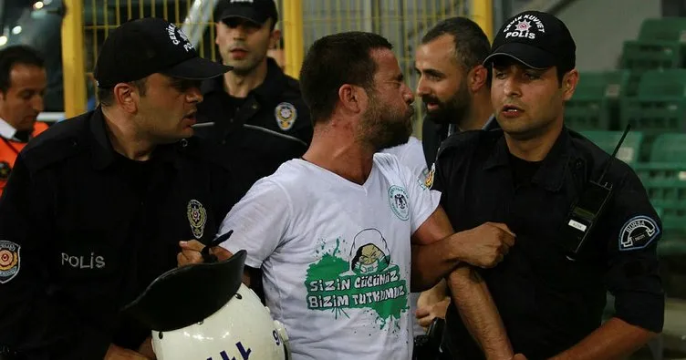 Konyasporlu 2 taraftar gözaltına alındı