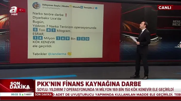 Son dakika! PKK'nın finans kaynağına darbe | Video
