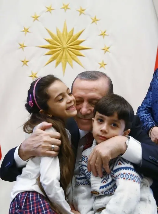 Halepli Bana, Cumhurbaşkanı Erdoğan ile biraraya geldi
