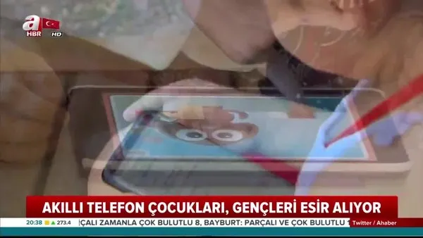 Akıllı telefonlar çocukları esir alıyor