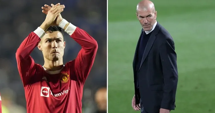 Manchester United’da büyük değişim kapıda! Ronaldo-Zidane ikilisi...