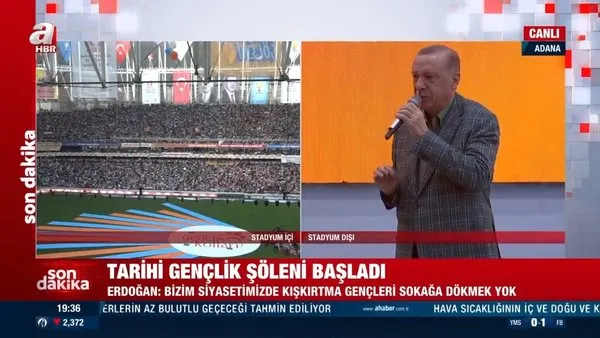 Başkan Recep Tayyip Erdoğan: Geleceğe yine omuz omuza yürüyeceğiz