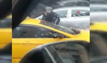 Kadıköy’de taksiciden kadın müşteriye saldırı!