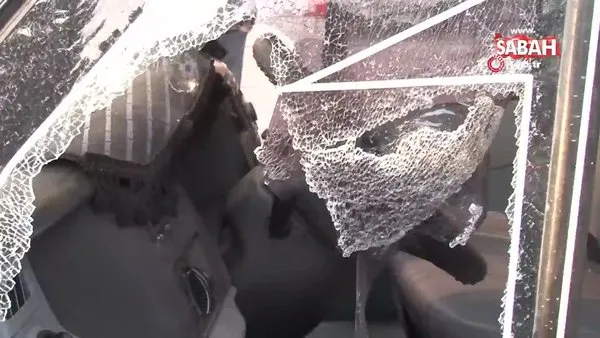 Polis camı kırarak hayat kurtardı...Seyir halindeyken kalp krizi geçiren sürücü, kamyonetin camı kırılarak kurtarıldı